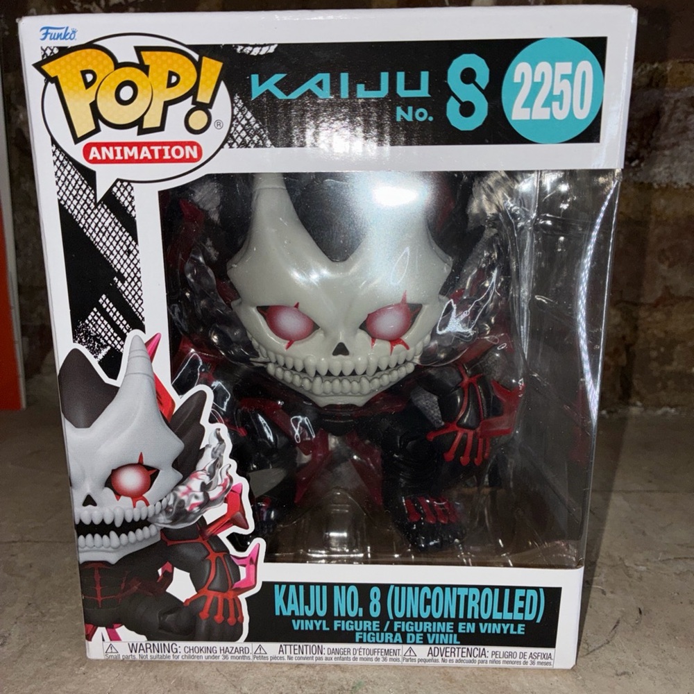 Funko Pop! Vinyl Super : KNo8-Kaiju No. 8 (Uncontrolled) #2250 NIB